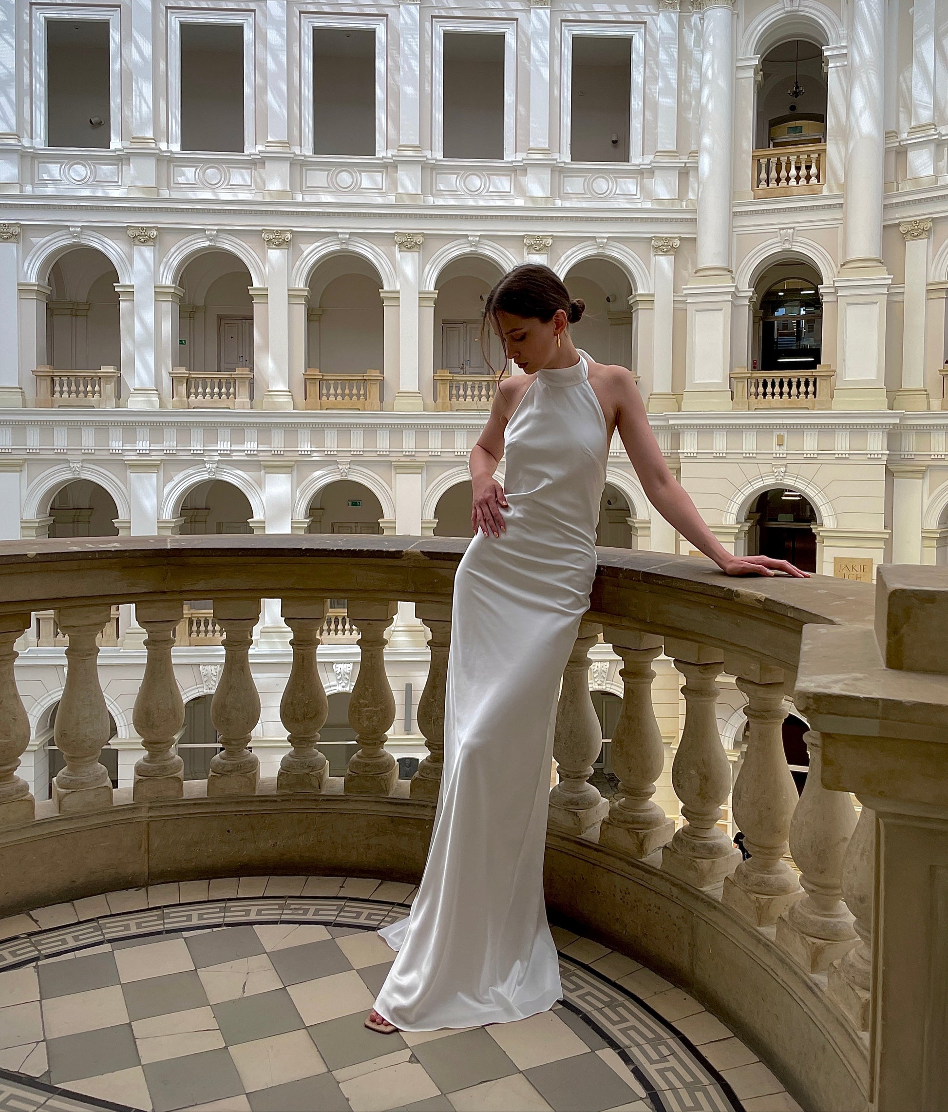 CANDY Halter Neck Wedding dress