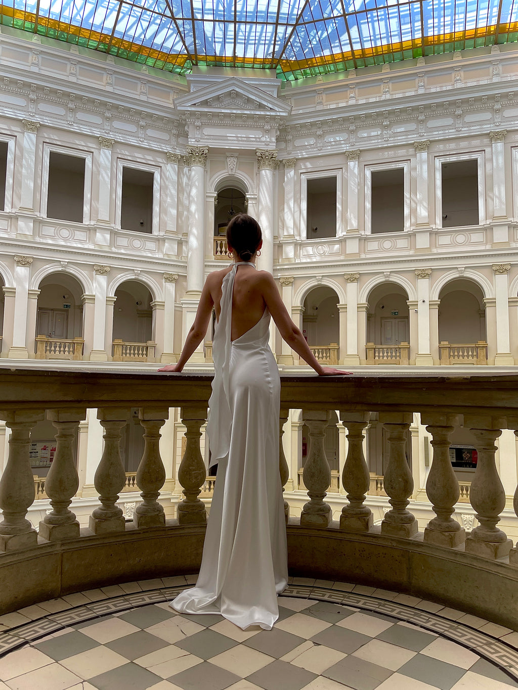 CANDY Halter Neck Wedding dress