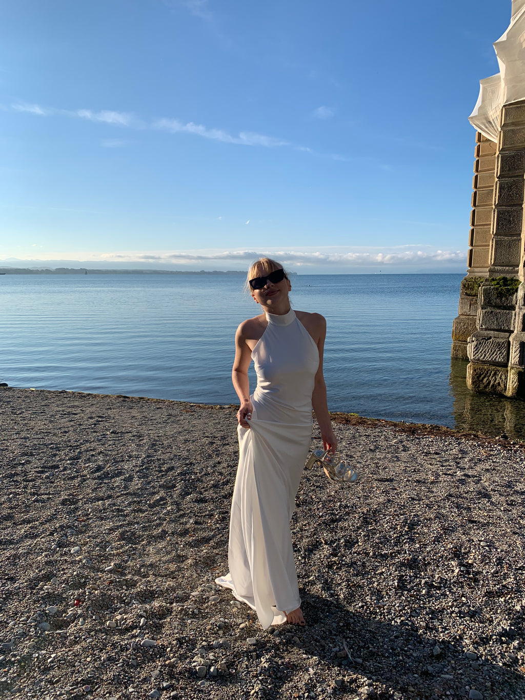 CANDY Halter Neck Wedding dress