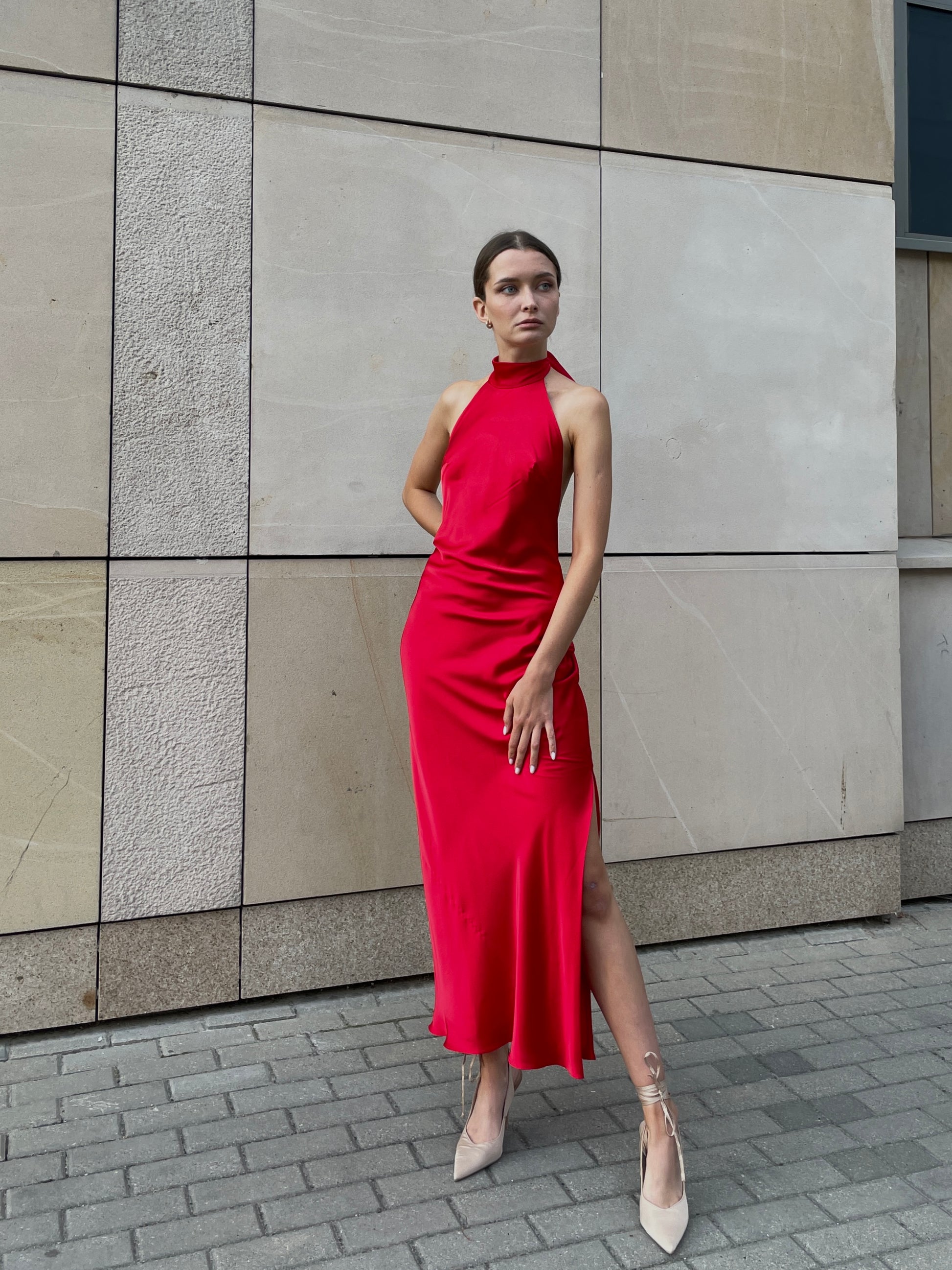 Halter Neck Dress FANCY