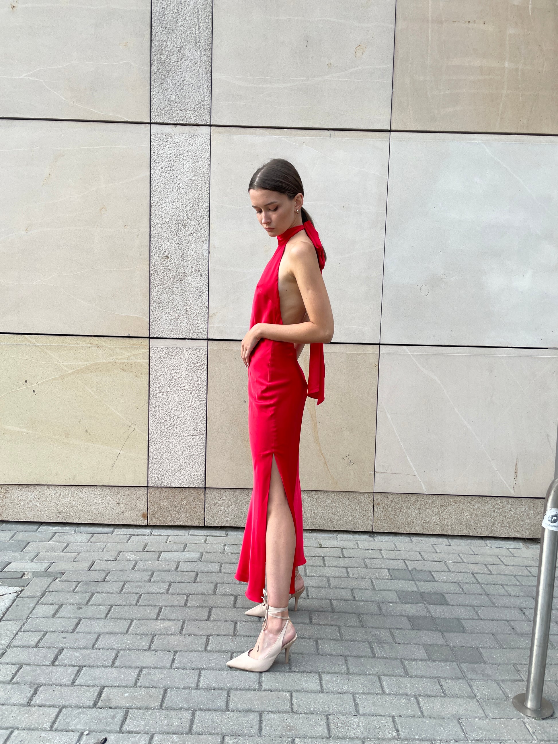 Halter Neck Dress FANCY