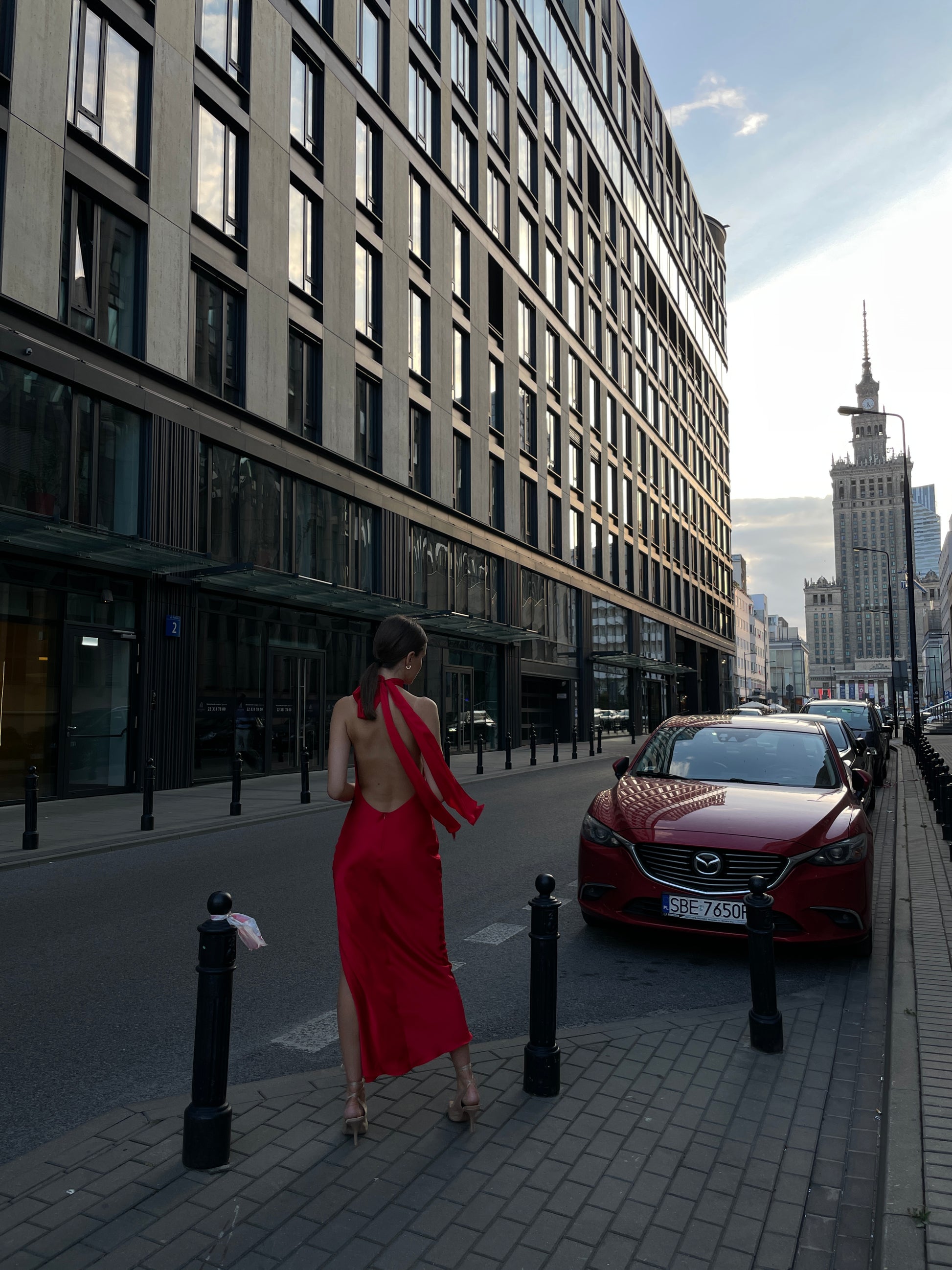 Halter Neck Dress FANCY