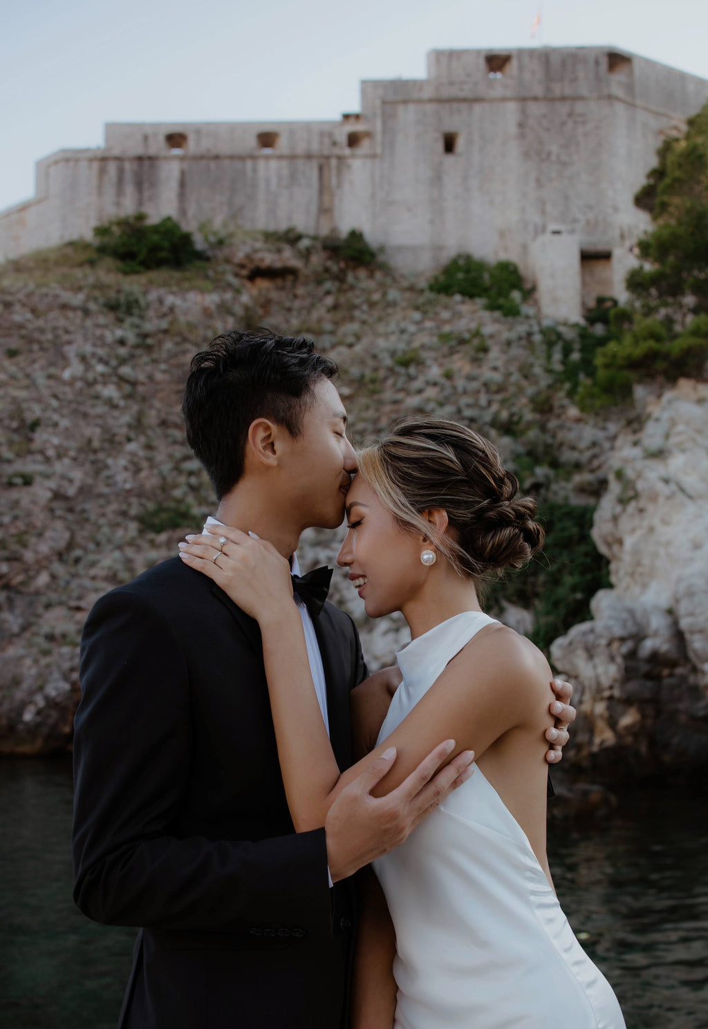 Halter Neck Wedding Dress AMANDA